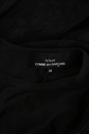 Robe Comme Des Garçons Noir en Coton