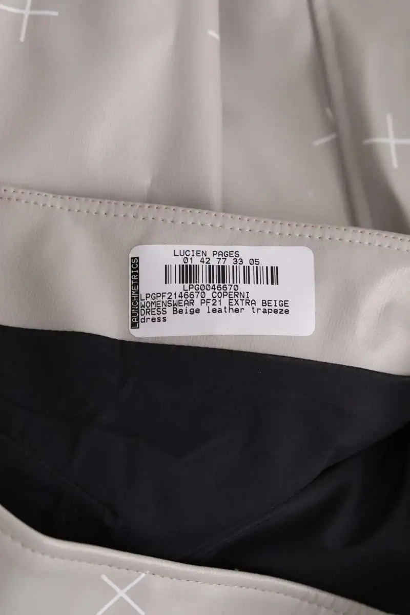 Robe Coperni Gris en Synthétique