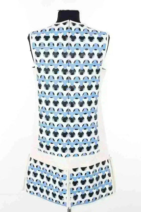 Robe Courrèges Bleu en Coton
