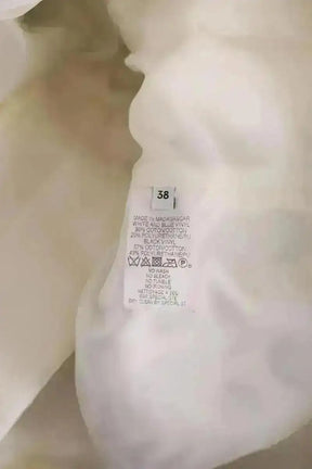 Robe Courrèges Bleu en Coton