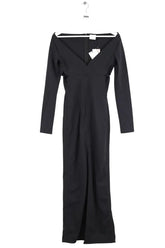 Robe Courrèges Diamond cut out technical dress Noir en Polyamide, taille M - Seconde Main
