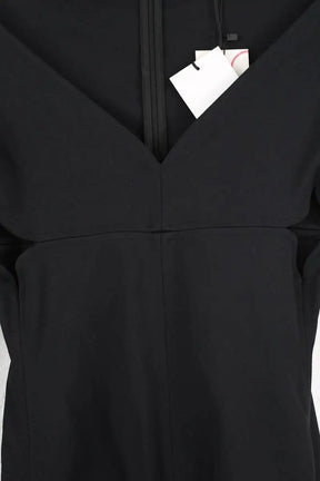Robe Courrèges Diamond cut out technical dress Noir en Polyamide
