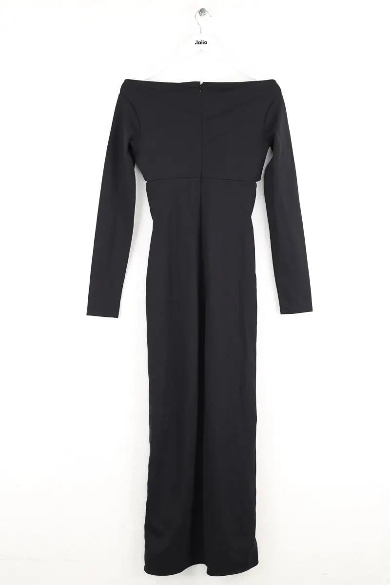 Robe Courrèges Diamond cut out technical dress Noir en Polyamide