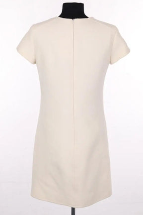 Robe Courrèges Ecru en Laine