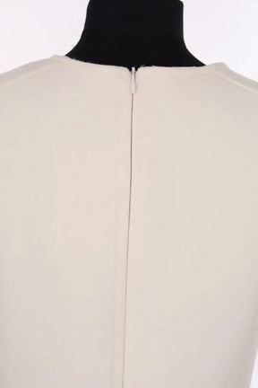 Robe Courrèges Ecru en Laine