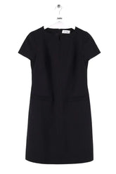 Robe Courrèges Noir en Laine, taille S - Seconde Main