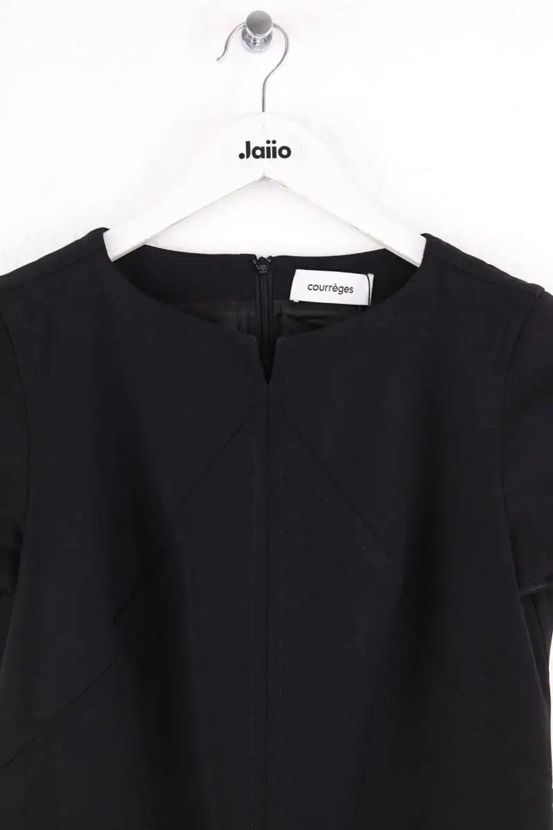Robe Courrèges Noir en Laine