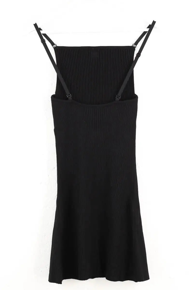 Robe Courrèges Noir en Viscose