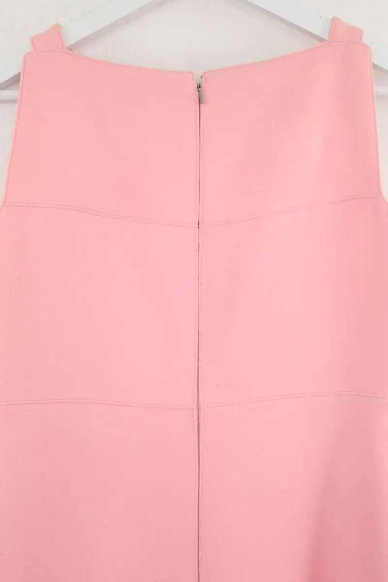 Robe Courrèges Rose en Synthétique