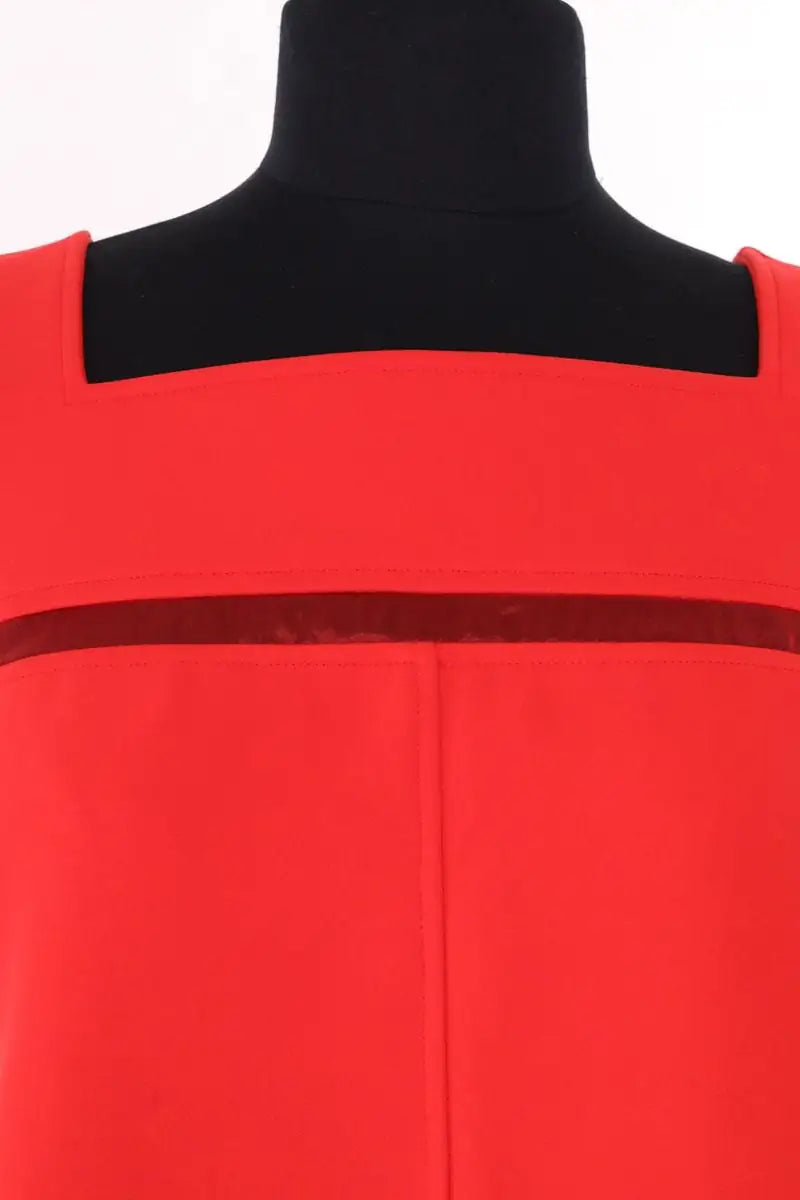 Robe Courrèges Rouge en Synthétique