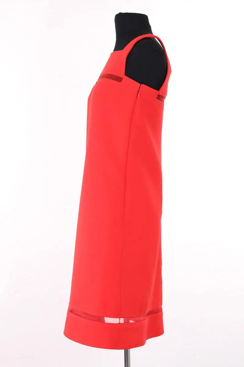 Robe Courrèges Rouge en Synthétique