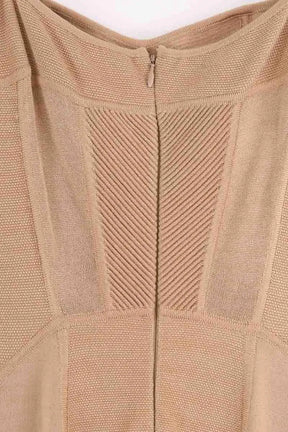 Robe de cérémonie Dsquared2 Camel en Synthétique