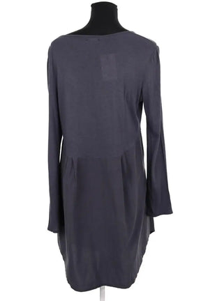 Robe Des Petits Hauts Anthracite en Coton