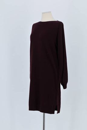 Robe Des Petits Hauts Bordeaux en Laine
