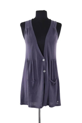 Robe Des Petits Hauts Gris en Coton, taille S - Seconde Main