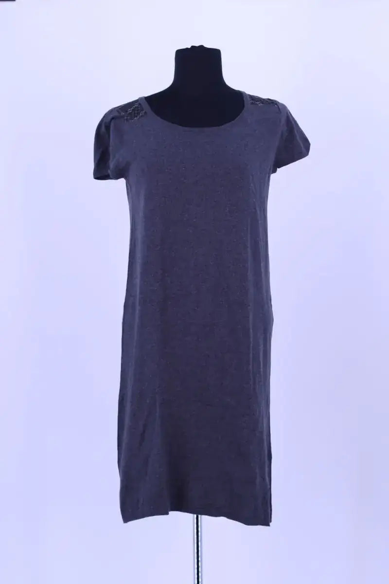 Robe Des Petits Hauts Gris en Coton