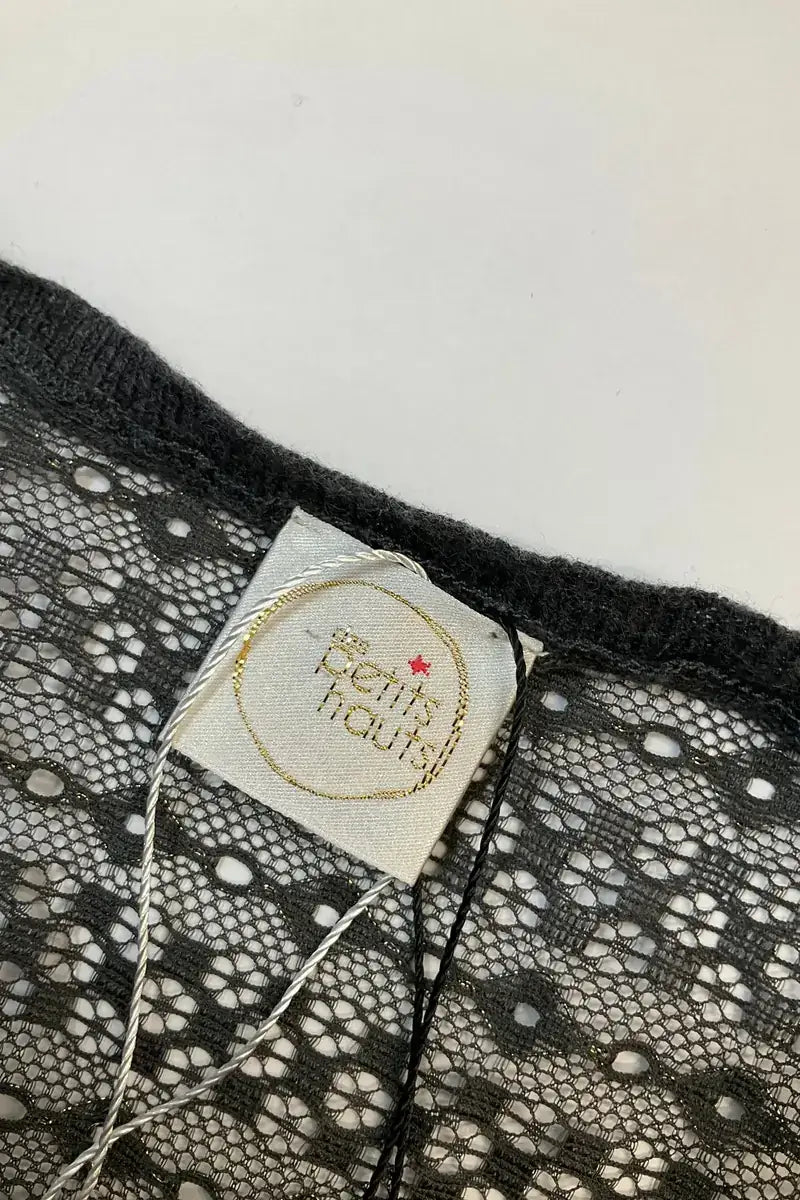 Robe Des Petits Hauts Gris en Coton