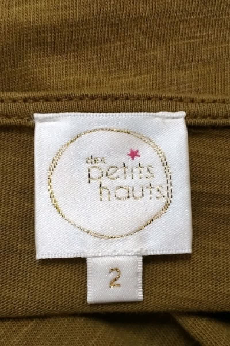 Robe Des Petits Hauts Kaki en Coton