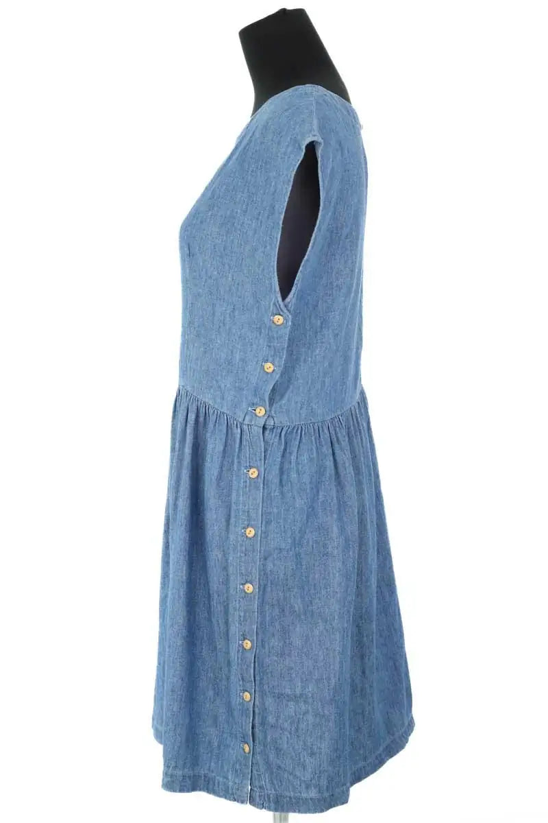 Robe Des Petits Hauts Leontine Bleu en Coton
