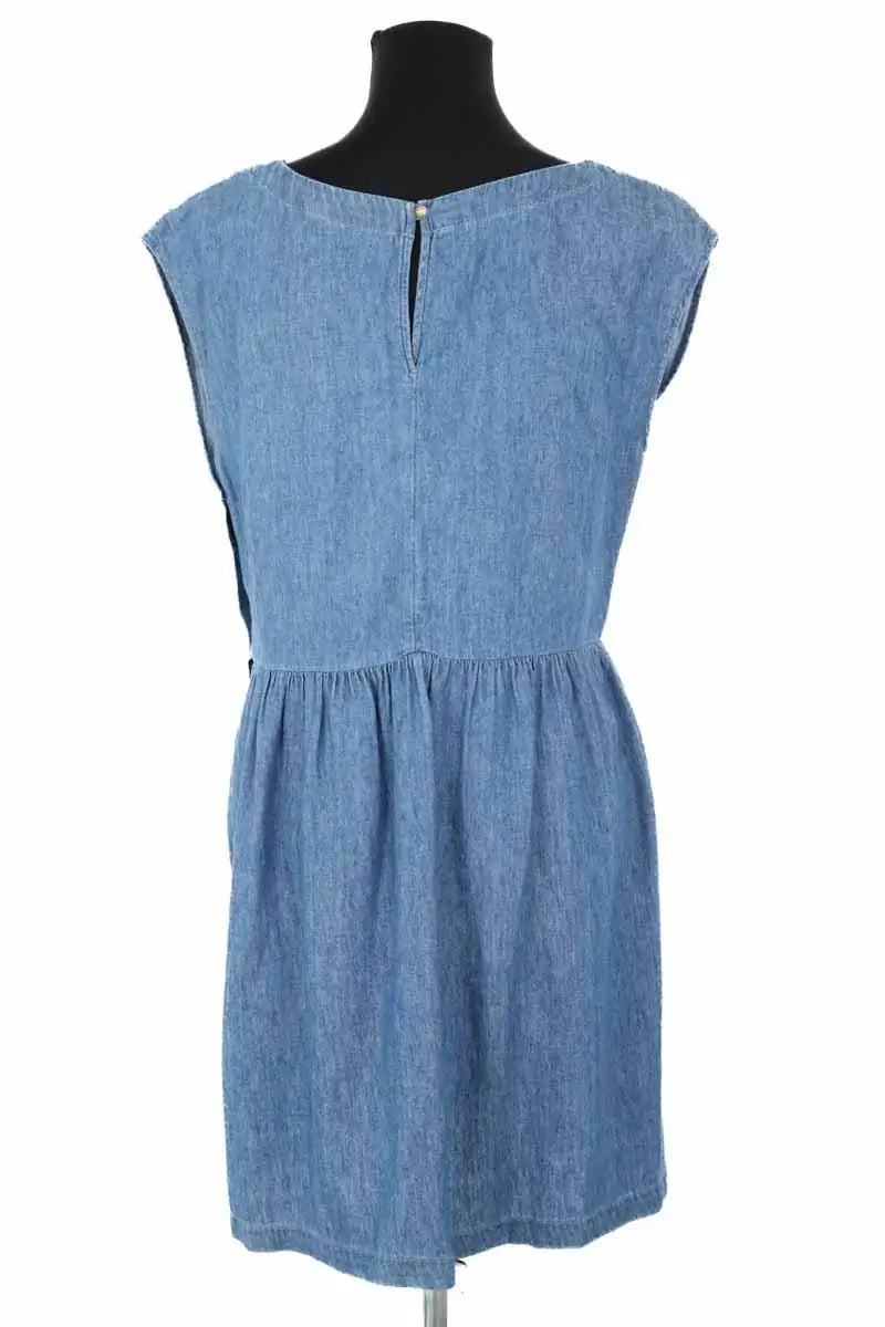 Robe Des Petits Hauts Leontine Bleu en Coton
