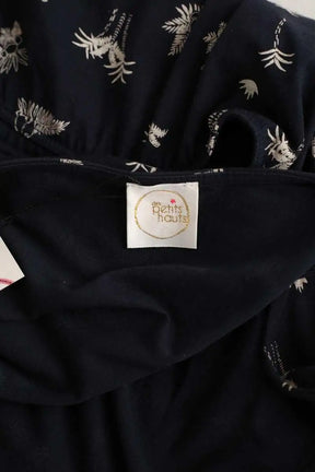 Robe Des Petits Hauts Marine en Coton