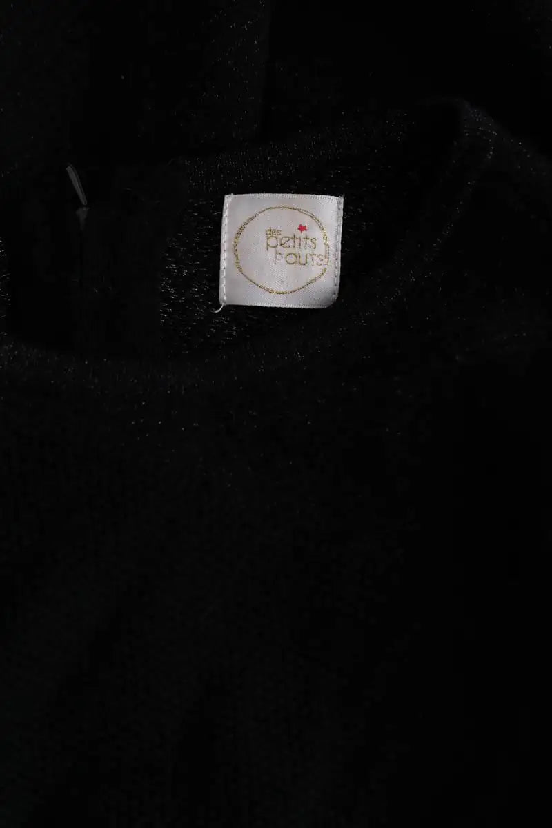 Robe Des Petits Hauts Noir en Laine