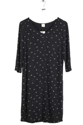 Robe Des Petits Hauts Noir en Viscose, taille S - Seconde Main