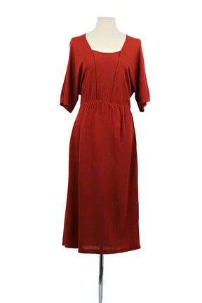 Robe Des Petits Hauts Rouge en Viscose, taille XS - Seconde Main