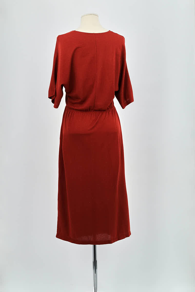 Robe Des Petits Hauts Rouge en Viscose