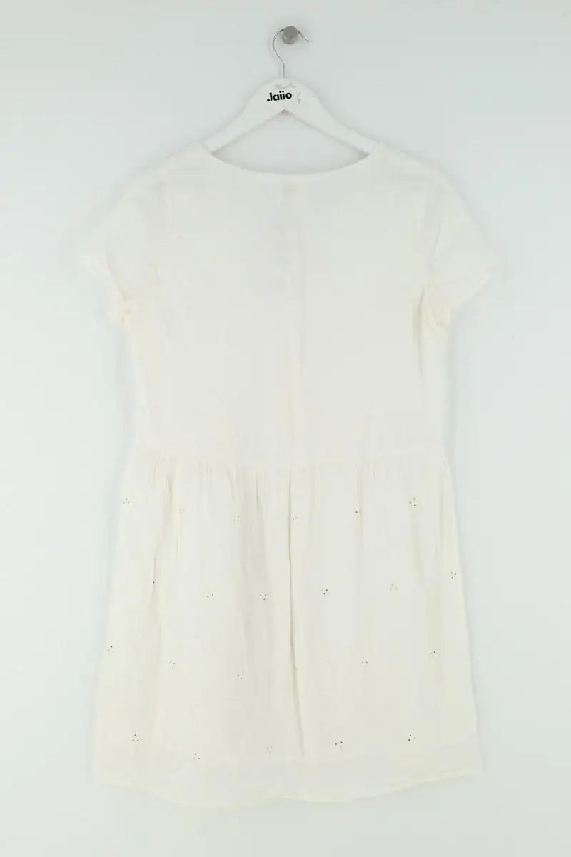 Robe Des Petits Hauts Sabano Blanc en Coton