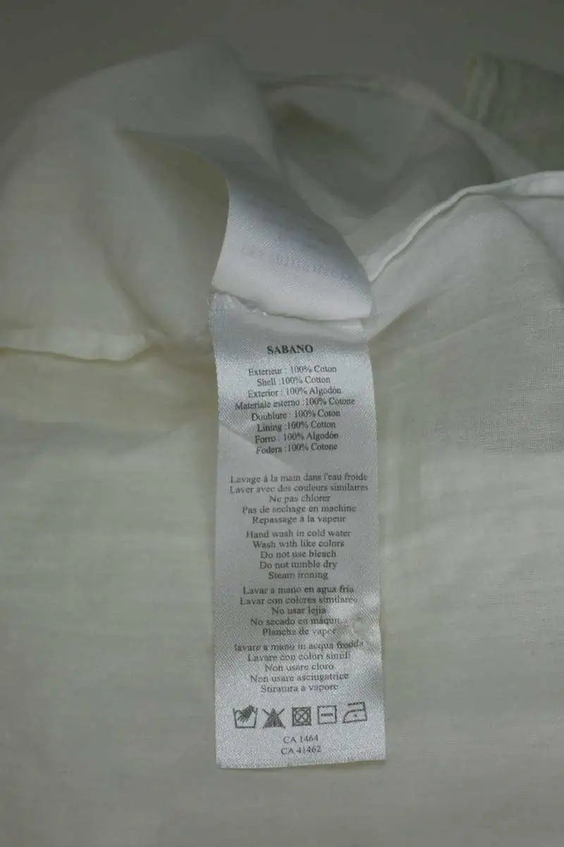 Robe Des Petits Hauts Sabano Blanc en Coton