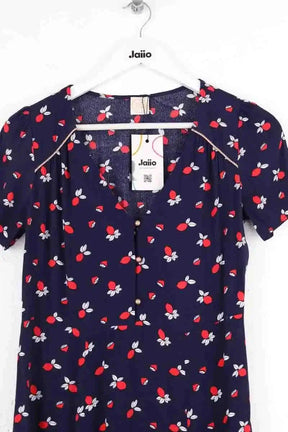 Robe Des Petits Hauts Tokyo Bleu en Viscose