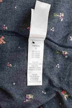 Robe Des Petits Hauts Verinette Bleu en Viscose