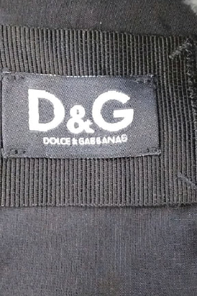 Robe D&G Noir en Coton