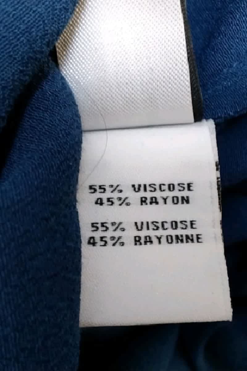 Robe Diane Von Furstenberg Bleu en Viscose