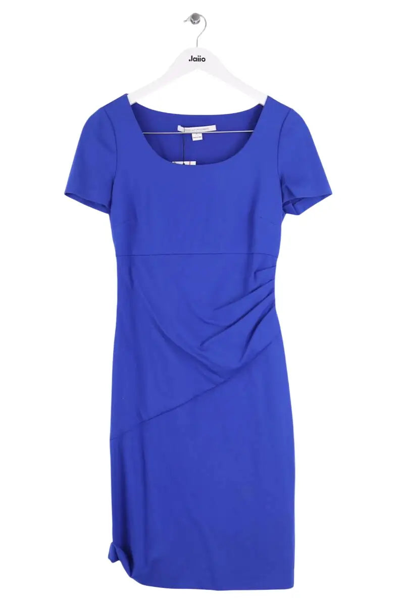 Robe Diane Von Furstenberg Bleu en Viscose, taille M - Seconde Main