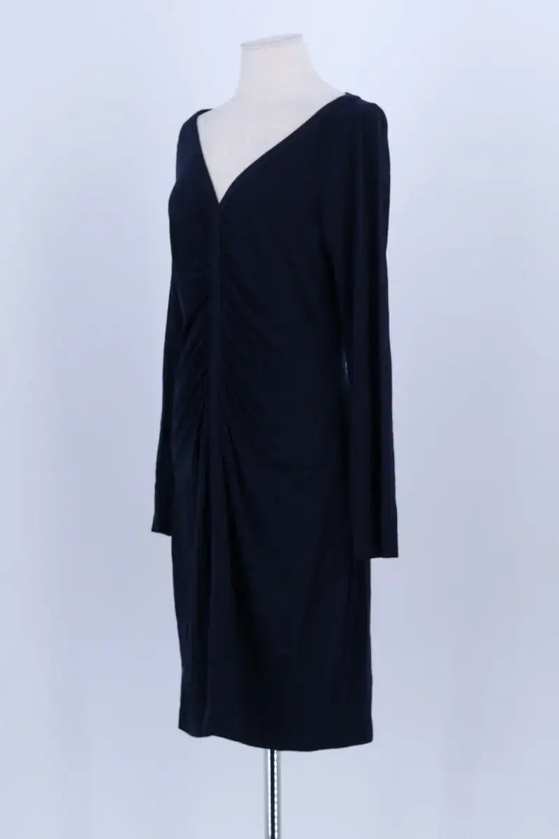 Robe Diane Von Furstenberg Marine en Viscose