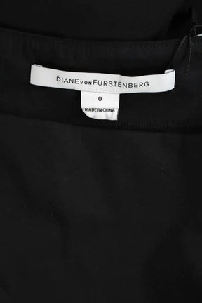 Robe Diane Von Furstenberg Noir en Coton