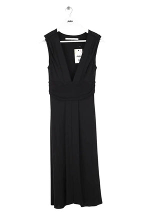 Robe Diane Von Furstenberg Noir en Viscose, taille M - Seconde Main