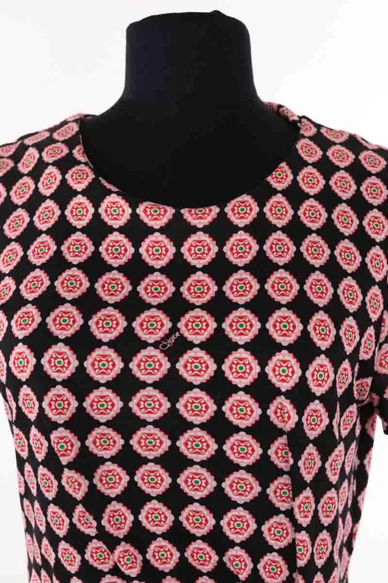 Robe Diane Von Furstenberg Rouge en Coton