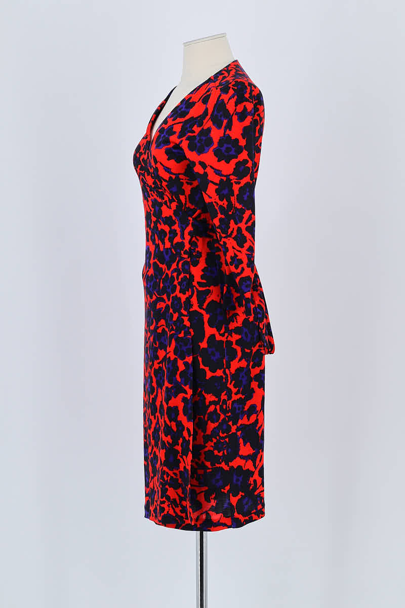 Robe Diane Von Furstenberg Rouge en Soie