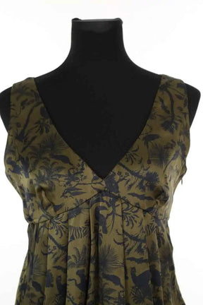 Robe Diesel Kaki en Soie