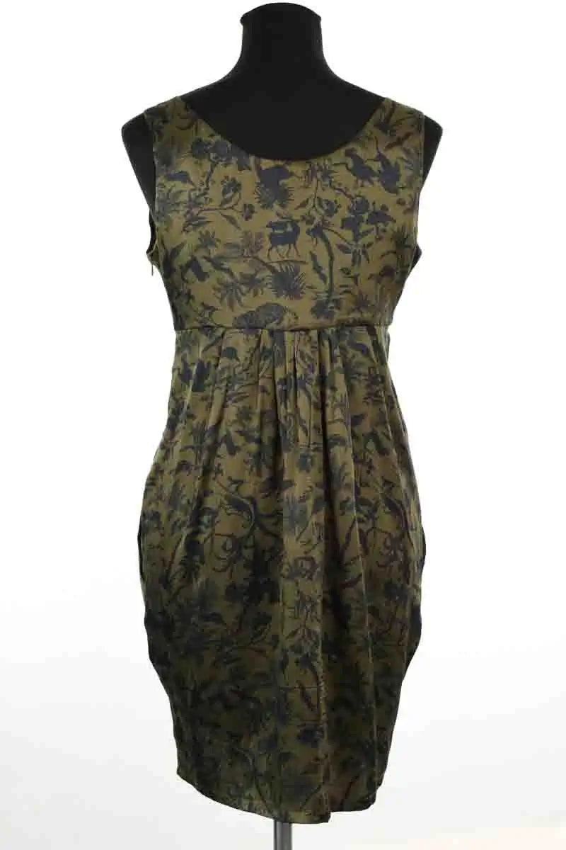 Robe Diesel Kaki en Soie