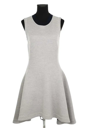 Robe Dior Gris en Laine, taille M - Seconde Main