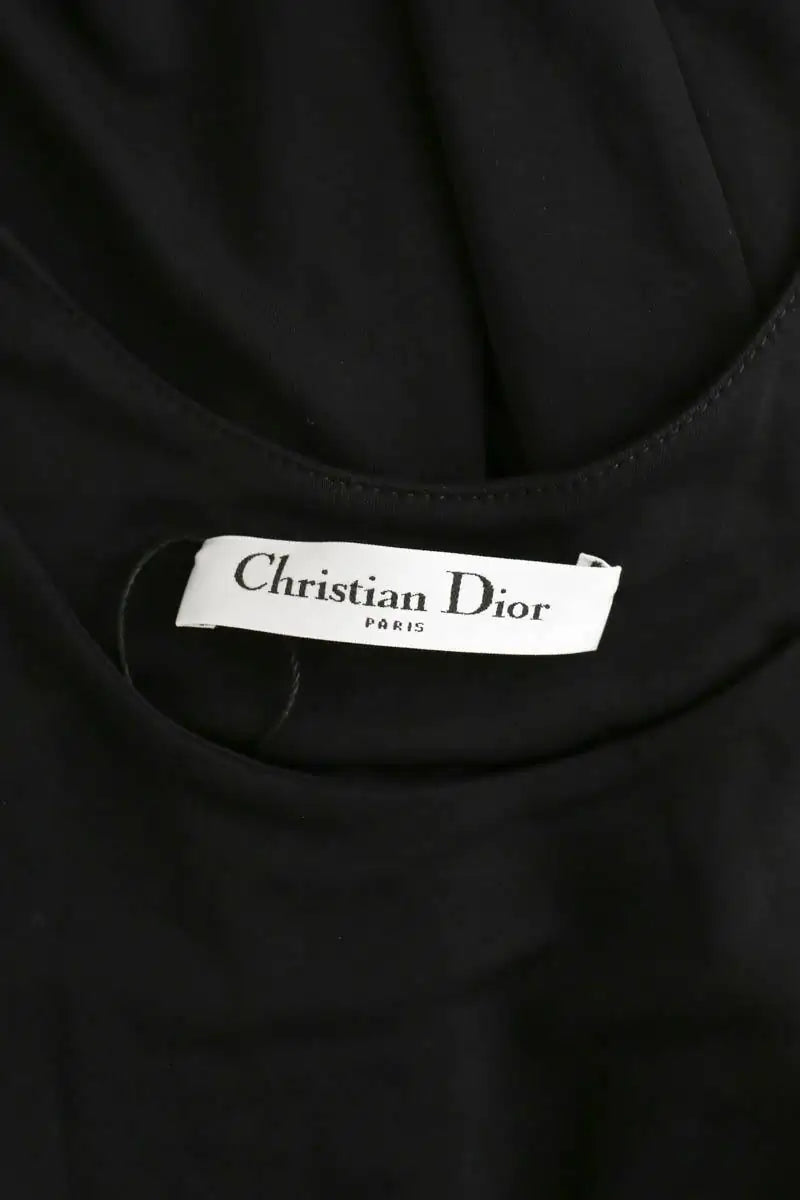Robe Dior Noir en Synthétique