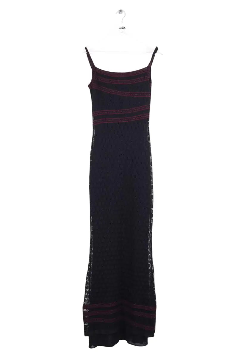 Robe Dior Noir en Viscose, taille L - Seconde Main