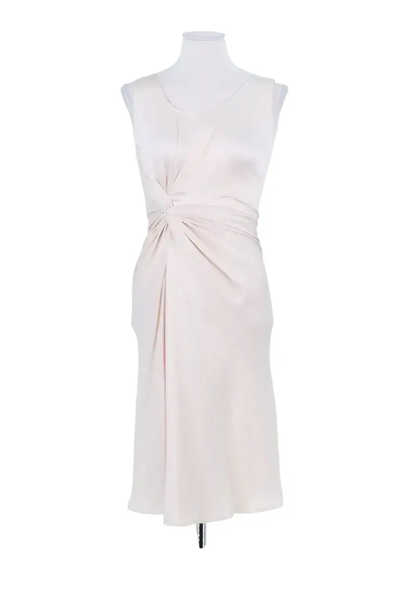 Robe Dior Rose en Soie, taille S - Seconde Main