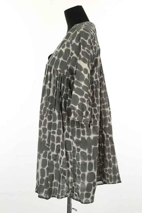 Robe Dnud Kaki en Coton