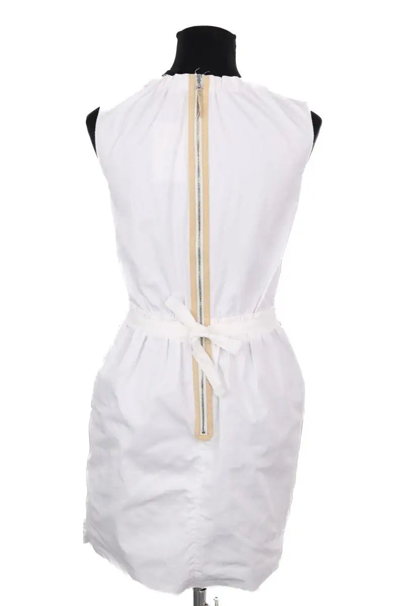 Robe Dolce & Gabbana Blanc en Coton