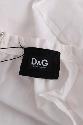 Robe Dolce & Gabbana Blanc en Coton